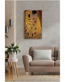 Doğal Taş Tablo - Gustav Klimt Eseri- Duvar Dekoru 50x70cm