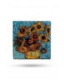 Doğal Taş Nihale 15x15cm Van Gogh Eseri Baskılı