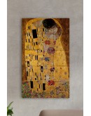 Doğal Taş Tablo - Gustav Klimt Eseri- Duvar Dekoru 30x50cm