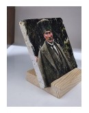Atatürk Baskılı Taş Masa Üstü Tablo Dekor 10x10cm - Tablo - Dekor
