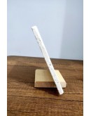 Masa Üstü Taş Tablo - Masa Tablosu 15x15cm - Esmaül Hüsna Baskılı Dekor