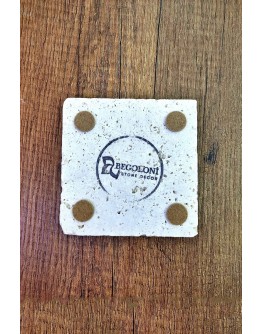 Doğal Taş Bardak Altlığı 4'lü Set - Kadın Figürleri Desenli - Stone Coasters