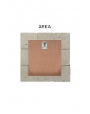 Doğal Taş Tablo Osmanlı Arması - Duvar Dekoru, Salon Tablosu 30x30cm