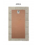 Doğal Taş Tablo Nazar Boncuğu Tablo, - Duvar Dekoru, Salon Tablosu 30x50cm Nazar Boncuğu