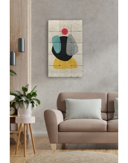 Taş Tablo - Modern Duvar Dekoru 30x50cm