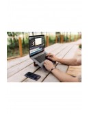 Taşınabilir Ahşap Laptop Standı Notebook Sehpası Telefon, Tablet Standı, Laptop altlığı