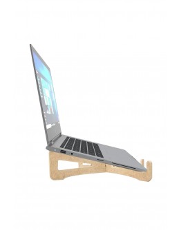 Taşınabilir Ahşap Laptop Standı Notebook Sehpası Telefon, Tablet Standı, Laptop altlığı