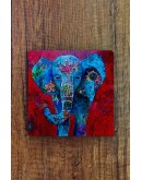 Doğal Taş Nihale 15x15cm Fil Baskılı - Begoloni Stone Decor