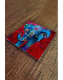 Doğal Taş Nihale 15x15cm Fil Baskılı - Begoloni Stone Decor