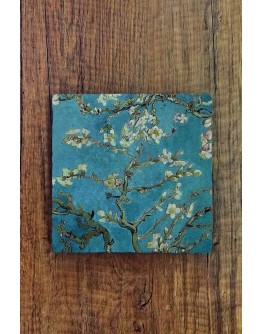 Doğal Taş Nihale 20x20cm Van Gogh Eserleri Baskılı